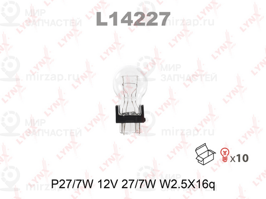 Лампа накаливания LYNX L14227