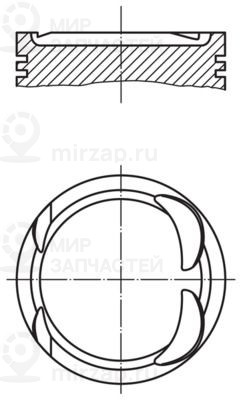 Поршень MAHLE 021PI00117000