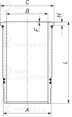 Запчасть MAHLE 037LW00100000