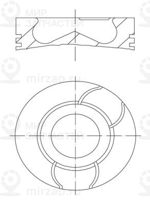 Запчасть MAHLE 0400300