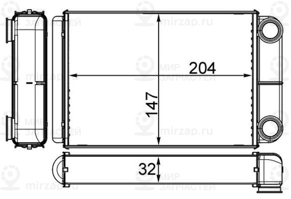Запчасть MAHLE AH258000S