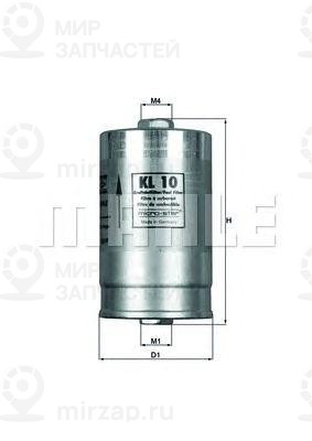 Запчасть MAHLE KL10