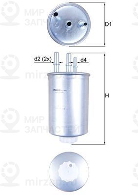 Запчасть MAHLE KL505