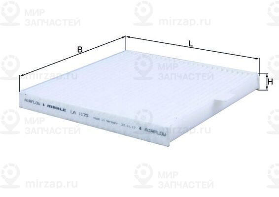 Запчасть MAHLE LA1175