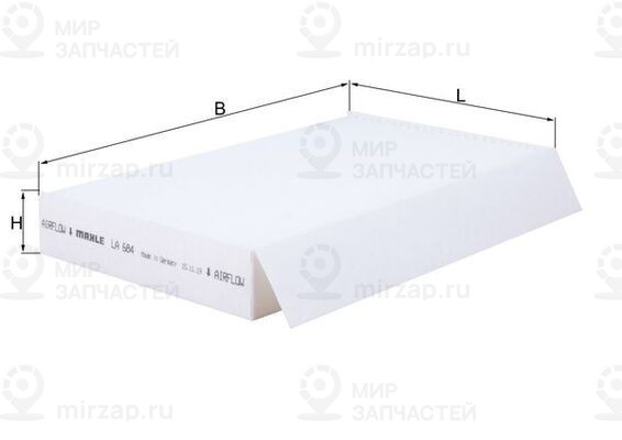 Запчасть MAHLE LA684
