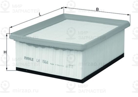 Запчасть MAHLE LX1568