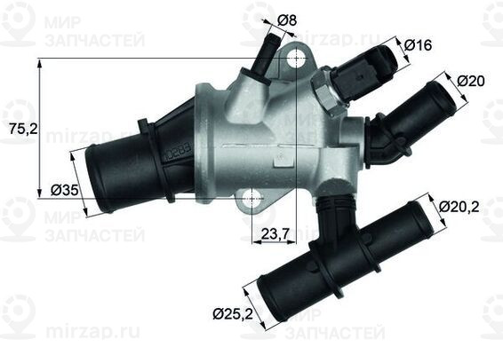 Запчасть MAHLE TI16288