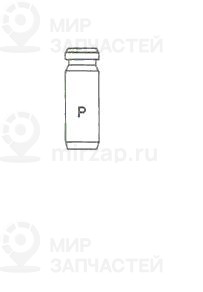 Направляющая втулка клапана METELLI 012700