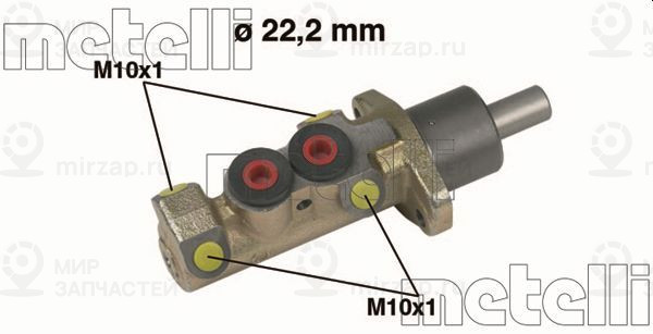 Главный тормозной цилиндр METELLI 050228