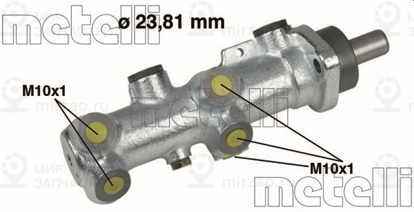 Главный тормозной цилиндр METELLI 050240