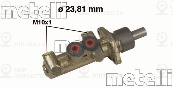 Главный тормозной цилиндр METELLI 050252