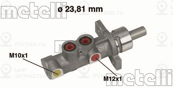 Главный тормозной цилиндр METELLI 050358