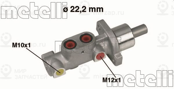 Главный тормозной цилиндр METELLI 050365