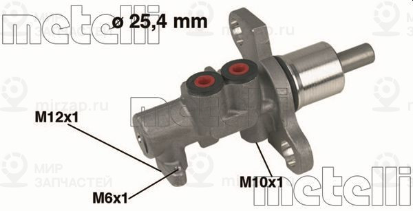 Главный тормозной цилиндр METELLI 050368
