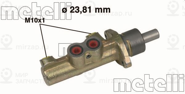 Главный тормозной цилиндр METELLI 050411