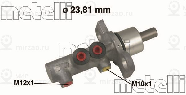 Главный тормозной цилиндр METELLI 050491