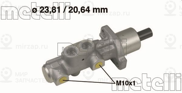 Главный тормозной цилиндр METELLI 050575