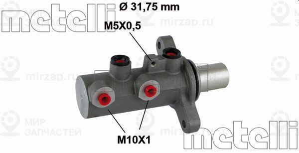Главный тормозной цилиндр METELLI 050870