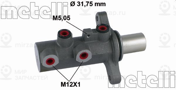 Главный тормозной цилиндр METELLI 050871