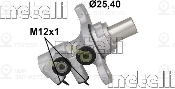 Главный тормозной цилиндр METELLI 051210