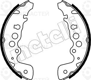 Запчасть METELLI 530401
