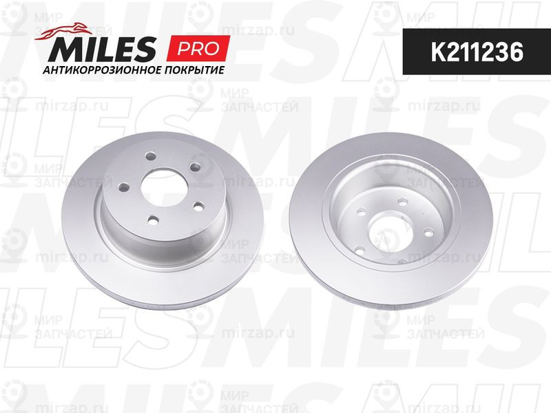 Тормозной диск MILES K211236