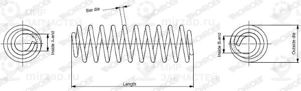 Запчасть MONROE SP3333