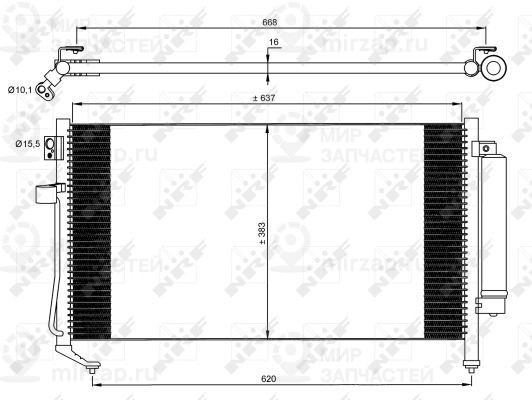 Запчасть NRF 35869