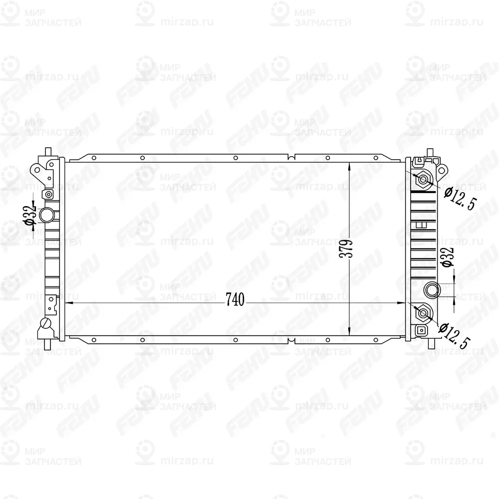 Запчасть FEHU FRC1326