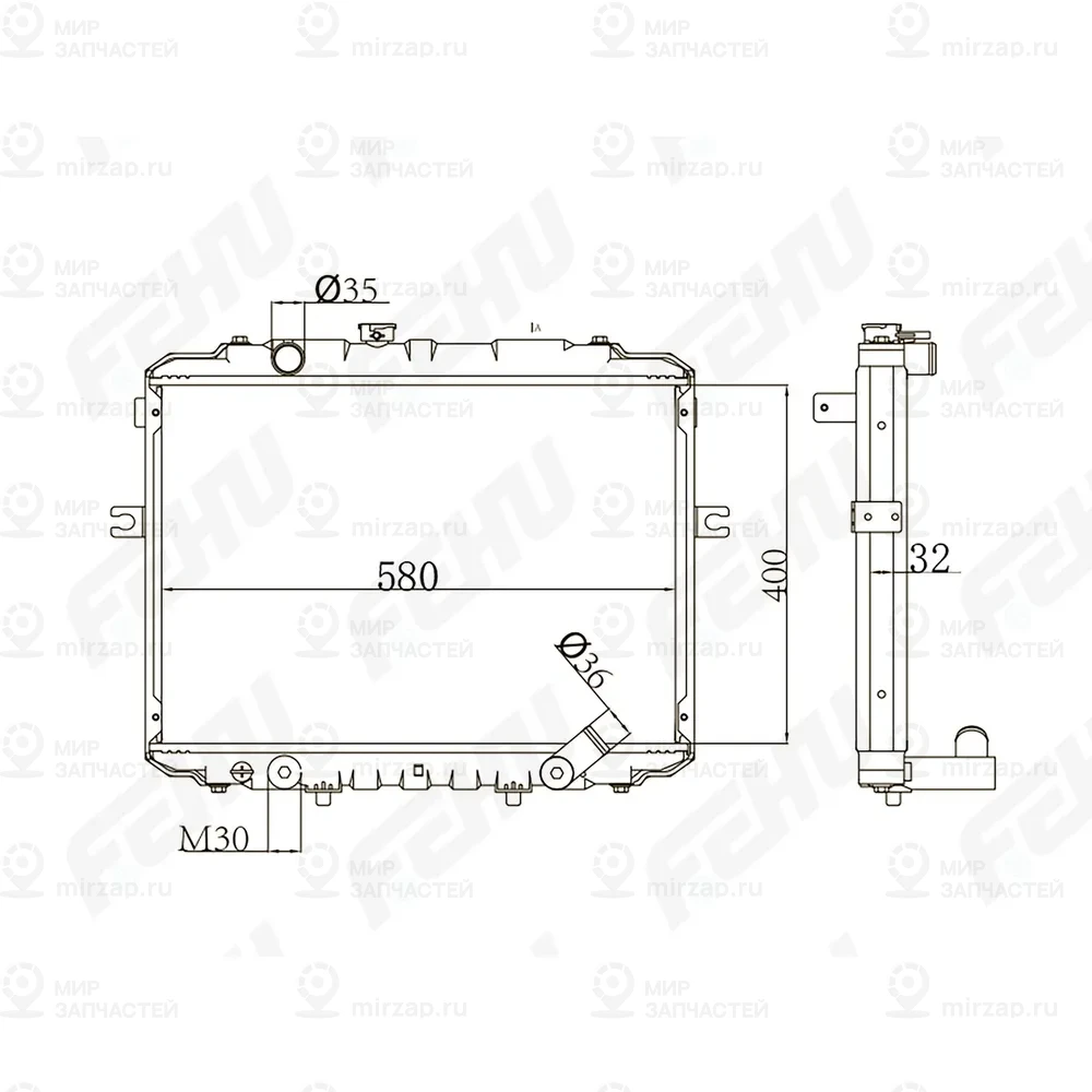 Запчасть FEHU FRC1361M