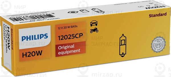 Лампа накаливания PHILIPS 12025CP