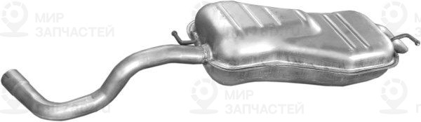Глушитель выхлопных газов конечный POLMOSTROW 01103
