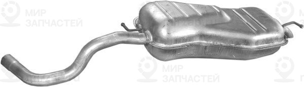 Глушитель выхлопных газов конечный POLMOSTROW 01105