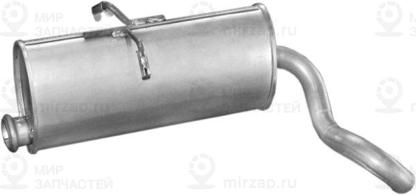 Глушитель выхлопных газов конечный POLMOSTROW 04136