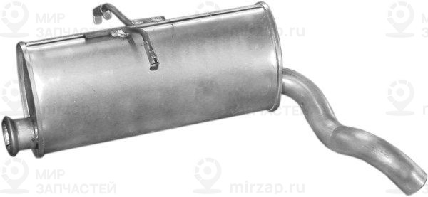 Глушитель выхлопных газов конечный POLMOSTROW 04145