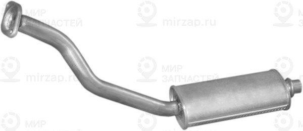 Предглушитель выхлопных газов POLMOSTROW 04314