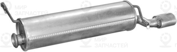 Глушитель выхлопных газов конечный POLMOSTROW 0488