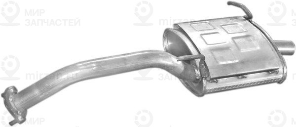 Глушитель выхлопных газов конечный POLMOSTROW 0613