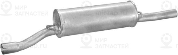 Средний глушитель выхлопных газов POLMOSTROW 0707