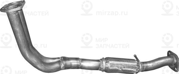 Труба выхлопного газа POLMOSTROW 07509