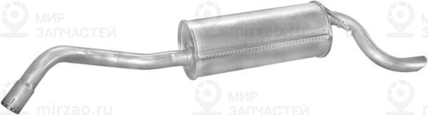 Глушитель выхлопных газов конечный POLMOSTROW 08100