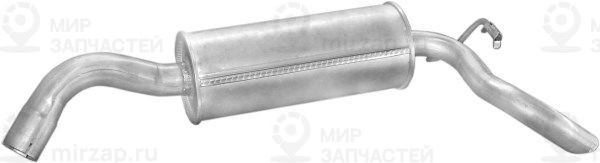 Глушитель выхлопных газов конечный POLMOSTROW 08146