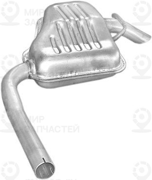 Глушитель выхлопных газов конечный POLMOSTROW 08233