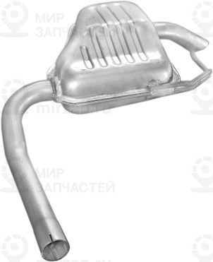 Глушитель выхлопных газов конечный POLMOSTROW 08236