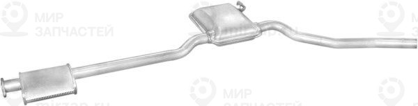 Средний глушитель выхлопных газов POLMOSTROW 08254