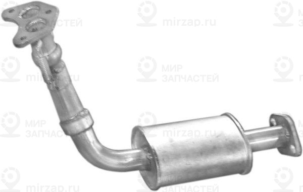 Предглушитель выхлопных газов POLMOSTROW 08359