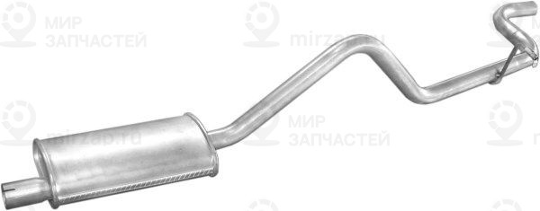 Глушитель выхлопных газов конечный POLMOSTROW 08368