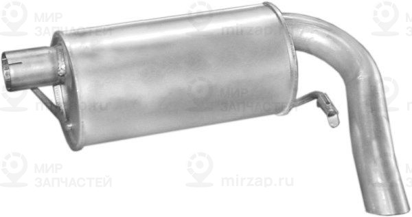 Глушитель выхлопных газов конечный POLMOSTROW 08399