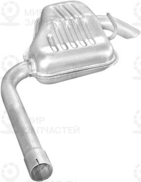 Глушитель выхлопных газов конечный POLMOSTROW 08562