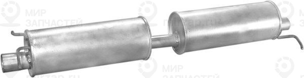 Средний глушитель выхлопных газов POLMOSTROW 08598